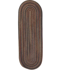 Colonial Mills Cedar Cove Runners Dark Brown CV89R0 2' X 4' Rect. Rug