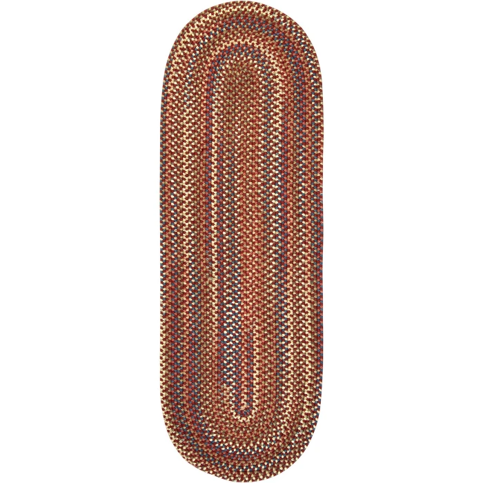 Colonial Mills Cedar Cove Runners Rust CV79R0 2' X 4' Rect. Rug