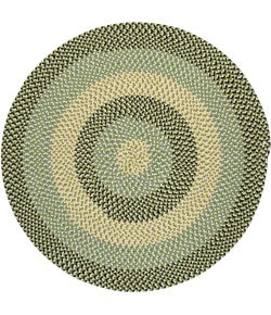 Colonial Mills Carousel Round Neon Navy OU59R0 4' X 4' Rug