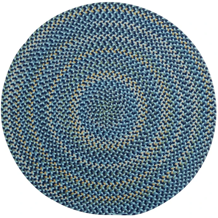 Colonial Mills Charlesgate Round Rug Blue GE53R0 5' X 5' Rug