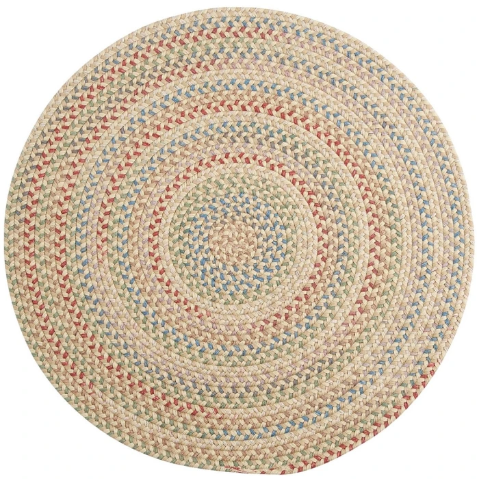 Colonial Mills Charlesgate Round Rug Neutral GE13R0 5' X 5' Rug