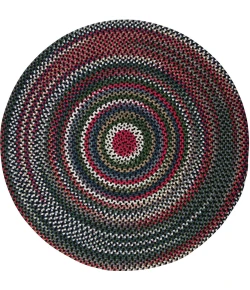 Colonial Mills Chestnut Knoll Round Black Satin CK47R0 5' X 5' Rug