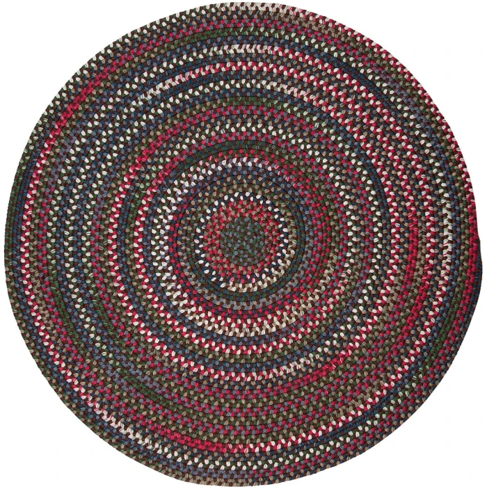 Colonial Mills Chestnut Knoll Round Rug Saddle Brown CK97R0 7' X 7' Rug