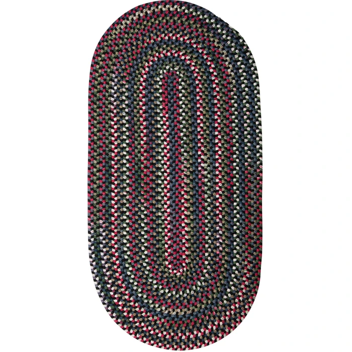 Colonial Mills Chestnut Knoll Runners Black Satin CK47R0 2' X 10' Rect. Rug