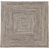 Colonial Mills Corsica Square Lake Blue CC49R04 4' X 4' Rug