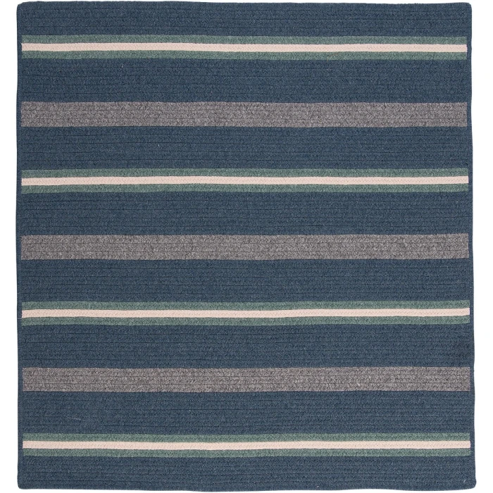Colonial Mills Salisbury Square Rug Denim LY59R04 4' X 4' Rug