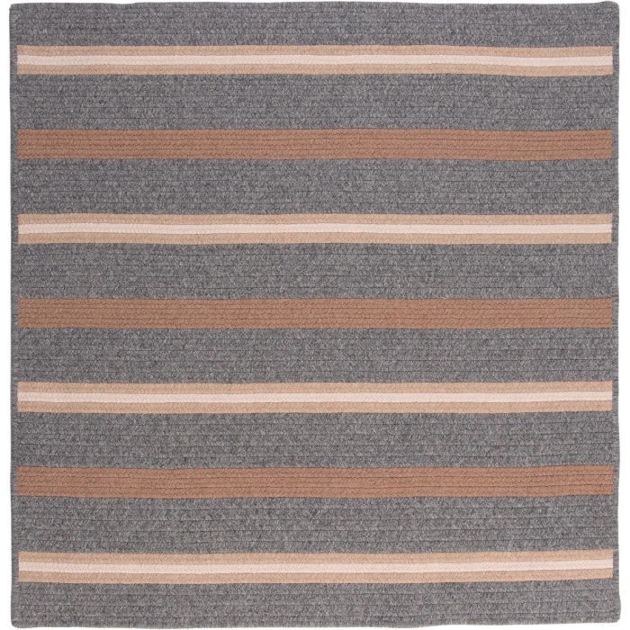 Colonial Mills Salisbury Square Rug Gray LY19R04 4' X 4' Rug