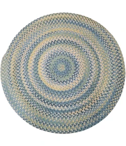 Colonial Mills Rustica Round Whipple Blue RU50R0 3' X 3' Rug