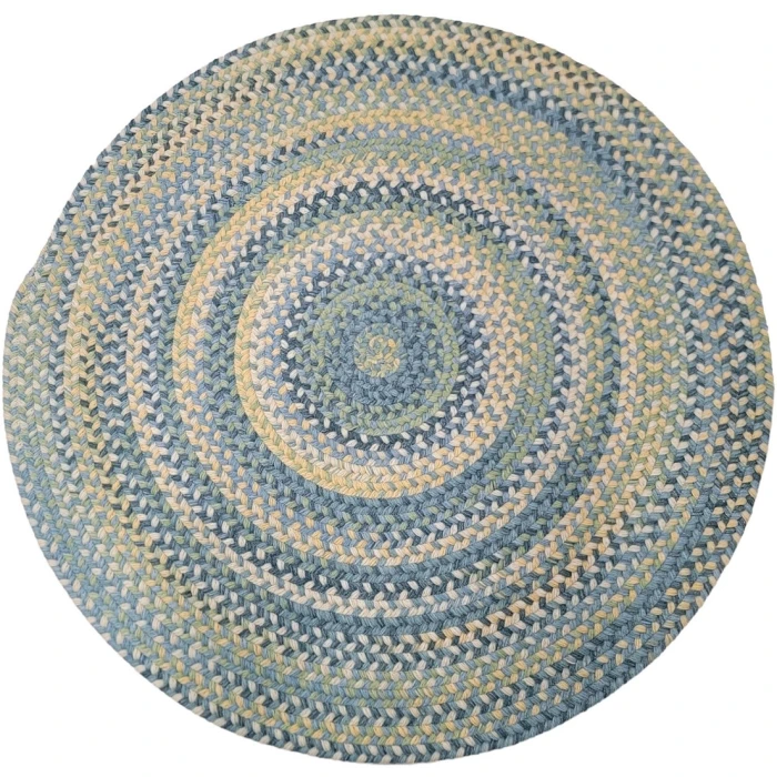 Colonial Mills Rustica Round Rug Whipple Blue RU50R0 7' X 7' Rug