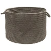 Colonial Mills Boca Raton Baskets Gray BR41A0 18"d X 12"h Baskets Rug