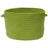 Colonial Mills Boca Raton Baskets Bright Green BR65A0 14"d X 10"h Baskets Rug