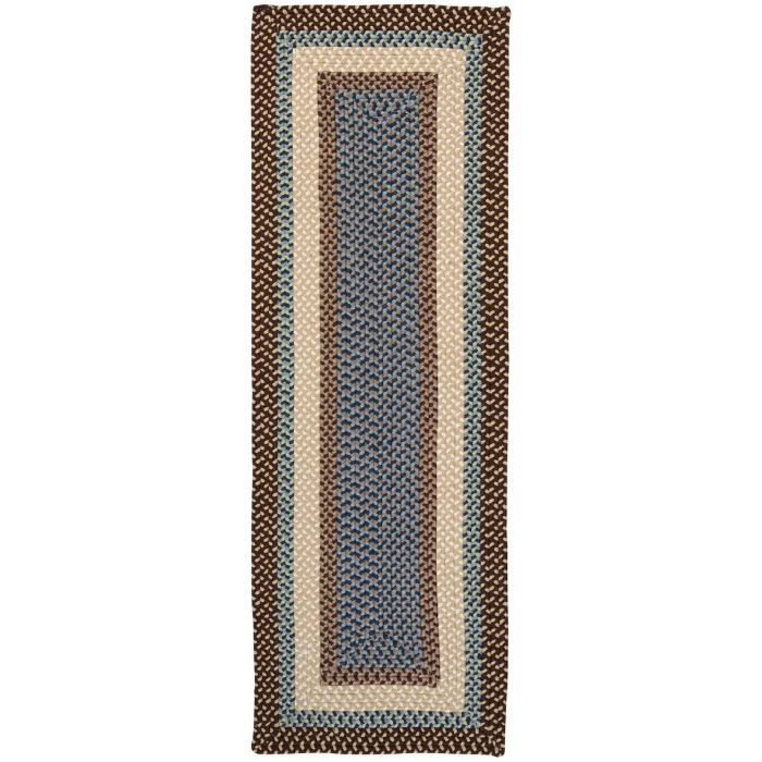 Colonial Mills Montego Runners Bright Brown MG89R02 2' X 7' Rect. Rug