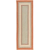 Colonial Mills Montego Runners Tangerine MG29R02 2' X 4' Rect. Rug