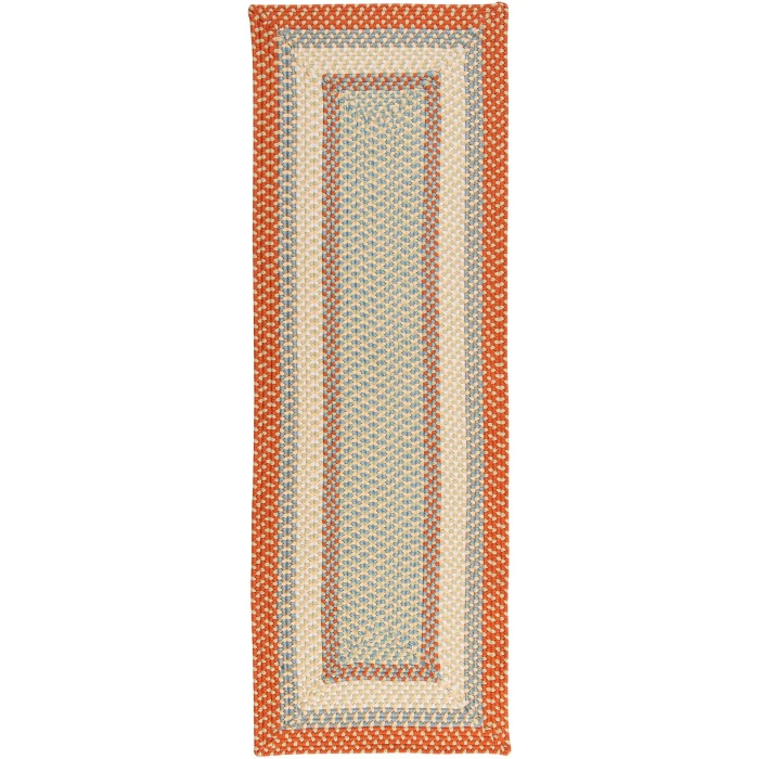 Colonial Mills Montego Runners Tangerine MG29R02 2' X 10' Rect. Rug