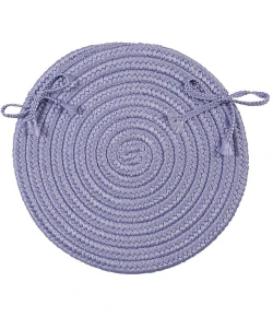 Colonial Mills Boca Raton Chair Pads Amethyst BR23A0 15" X 15" (Set of 4) Chair Pads Rug