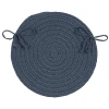 Colonial Mills Boca Raton Chair Pads Lake Blue BR57A0 15" X 15" (Set of 4) Chair Pads Rug