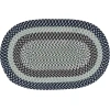 Colonial Mills Mendi Doormats Blue DI60R0 40" X 60" Doormats Rug