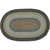 Colonial Mills Mendi Doormats Black DI30R0 40" X 60" Doormats Rug