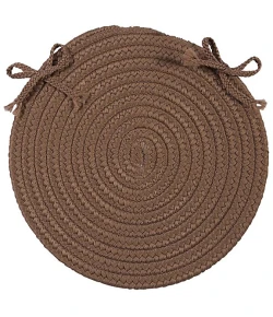 Colonial Mills Boca Raton Chair Pads Cashew BR83A01 15" X 15" (Single) Chair Pads Rug