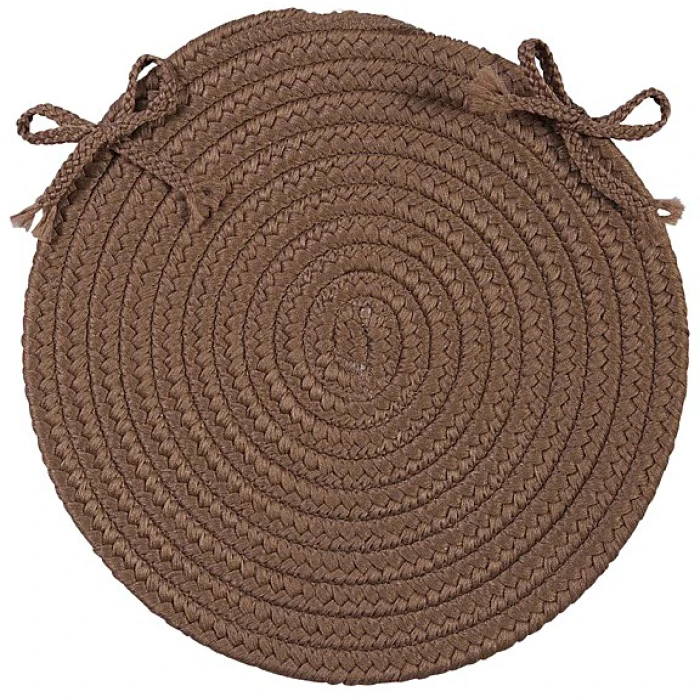 Colonial Mills Boca Raton Chair Pads Cashew BR83A01 15" X 15" (Single) Chair Pads Rug