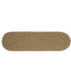 Colonial Mills Boca Raton Stair Treads Cafe Tostado BR13A0 8" X 28" (Set of 13) Stair Treads Rug