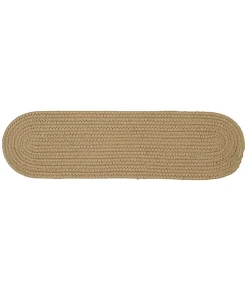 Colonial Mills Boca Raton Stair Treads Cuban Sand BR33A0 8" X 28" (Set of 13) Stair Treads Rug