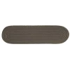 Colonial Mills Boca Raton Stair Treads Gray BR41A0 8" X 28" (Set of 13) Stair Treads Rug
