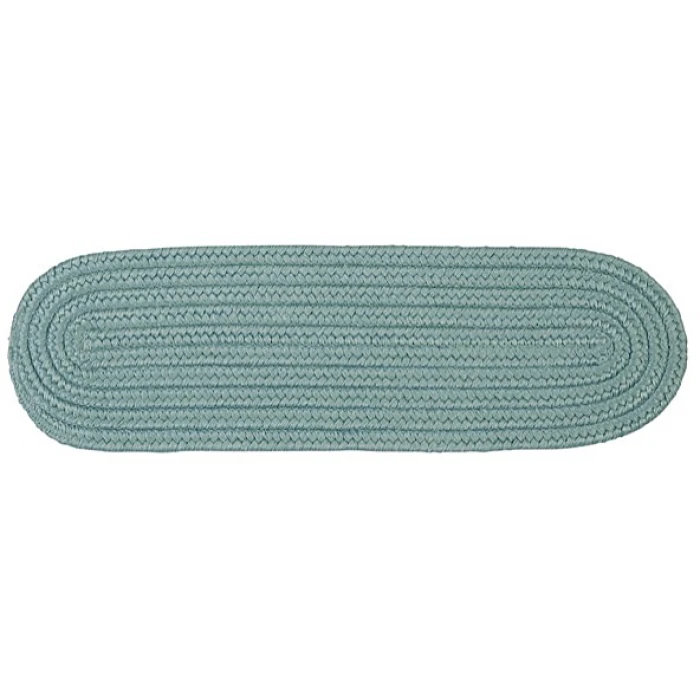 Colonial Mills Boca Raton Stair Treads Federal Blue BR54A0 8" X 28" (Set of 13) Stair Treads Rug