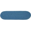 Colonial Mills Boca Raton Stair Treads Blue Ice BR55A0 8" X 28" (Set of 13) Stair Treads Rug