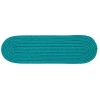 Colonial Mills Boca Raton Stair Treads Turquoise BR56A00 8" X 28" (Single) Stair Treads Rug