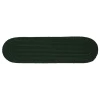 Colonial Mills Boca Raton Stair Treads Dark Green BR64A00 8" X 28" (Single) Stair Treads Rug
