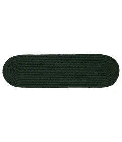 Colonial Mills Boca Raton Stair Treads Dark Green BR64A00 8" X 28" (Single) Stair Treads Rug