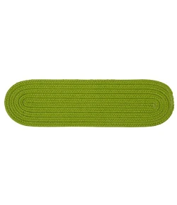 Colonial Mills Boca Raton Stair Treads Bright Green BR65A00 8" X 28" (Single) Stair Treads Rug