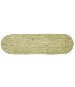Colonial Mills Boca Raton Stair Treads Celery BR66A0 8" X 28" (Set of 13) Stair Treads Rug
