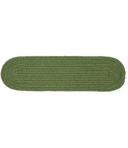 Colonial Mills Boca Raton Stair Treads Moss Green BR69A00 8" X 28" (Single) Stair Treads Rug