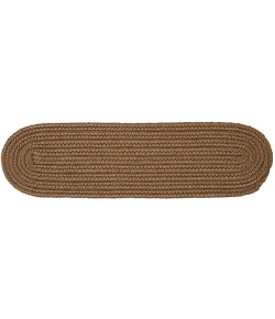 Colonial Mills Boca Raton Stair Treads Cashew BR83A00 8" X 28" (Single) Stair Treads Rug