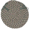 Colonial Mills Boston Common Chair Pads Driftwood Teal BC54A0 15" X 15" (Set of 4) Chair Pads Rug