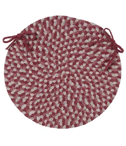 Colonial Mills Boston Common Chair Pads Brick Marketplace BC72A0 15" X 15" (Set of 4) Chair Pads Rug