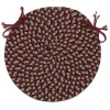 Colonial Mills Brook Farm Chair Pads Burgundy BF92A01 15" X 15" (Single) Chair Pads Rug