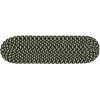 Colonial Mills Brook Farm Stair Treads Winter Green BF62A0 8" X 28" (Set of 13) Stair Treads Rug