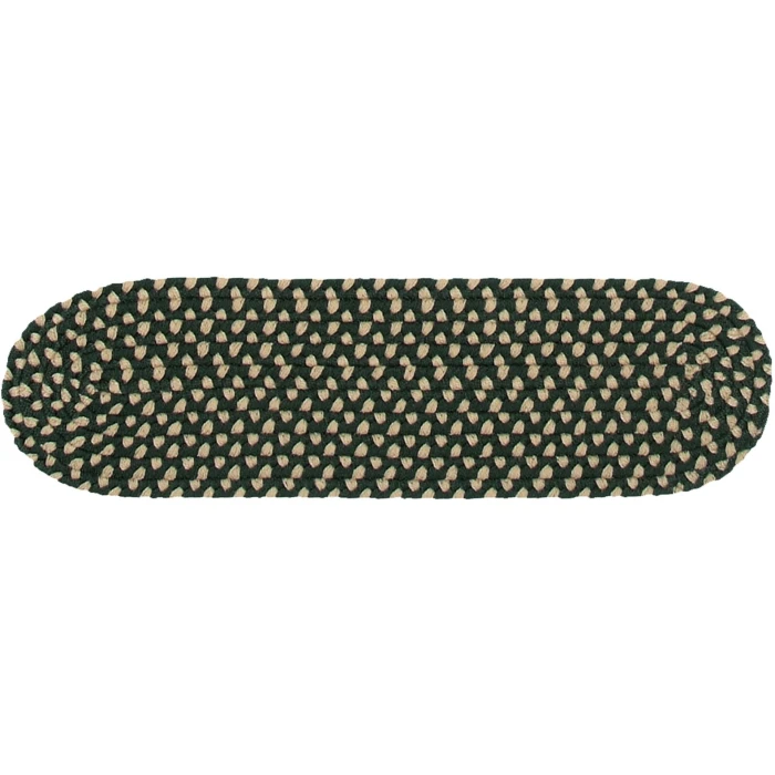 Colonial Mills Brook Farm Stair Treads Winter Green BF62A00 8" X 28" (Single) Stair Treads Rug