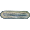 Colonial Mills Westcott Stair Treads Green WT68A008 8" X 28" (Set of 7) Stair Treads Rug