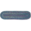 Colonial Mills Worley Stair Treads Blue WY67A008 8" X 28" (Set of 4) Stair Treads Rug