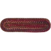 Colonial Mills Worley Stair Treads Burgundy WY71A0 8" X 28" (Set of 13) Stair Treads Rug