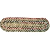 Colonial Mills Worley Stair Treads Moss Green WY52A0 8" X 28" (Set of 13) Stair Treads Rug