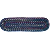 Colonial Mills Worley Stair Treads Navy WY34A008 8" X 28" (Set of 7) Stair Treads Rug