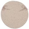 Colonial Mills Bristol Chair Pads Natural WL00A01 15" X 15" (Single) Chair Pads Rug
