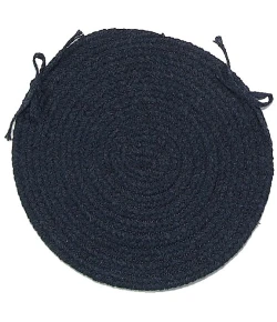 Colonial Mills Bristol Chair Pads Blue Moon WL03A01 15" X 15" (Single) Chair Pads Rug