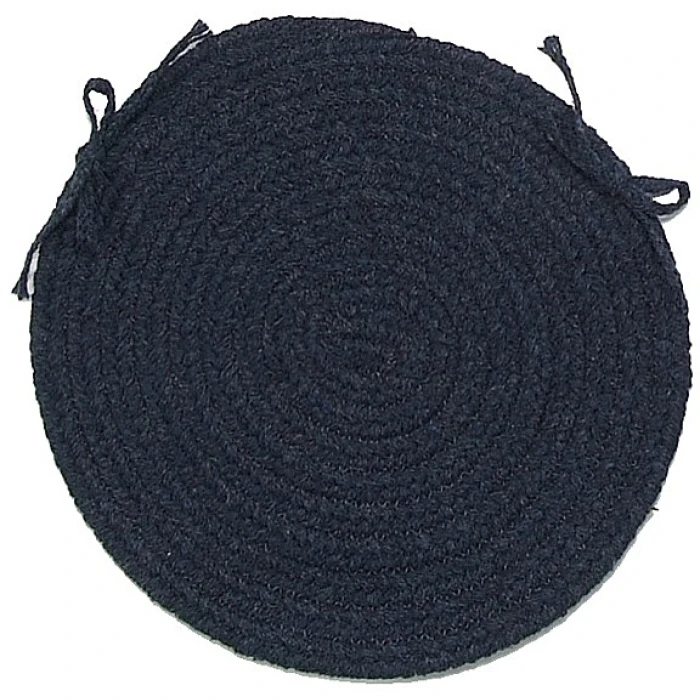 Colonial Mills Bristol Chair Pads Blue Moon WL03A01 15" X 15" (Single) Chair Pads Rug
