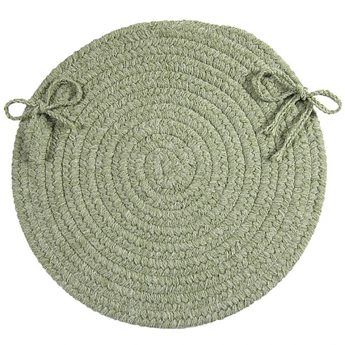 Colonial Mills Bristol Chair Pads Palm WL10A01 15" X 15" (Single) Chair Pads Rug